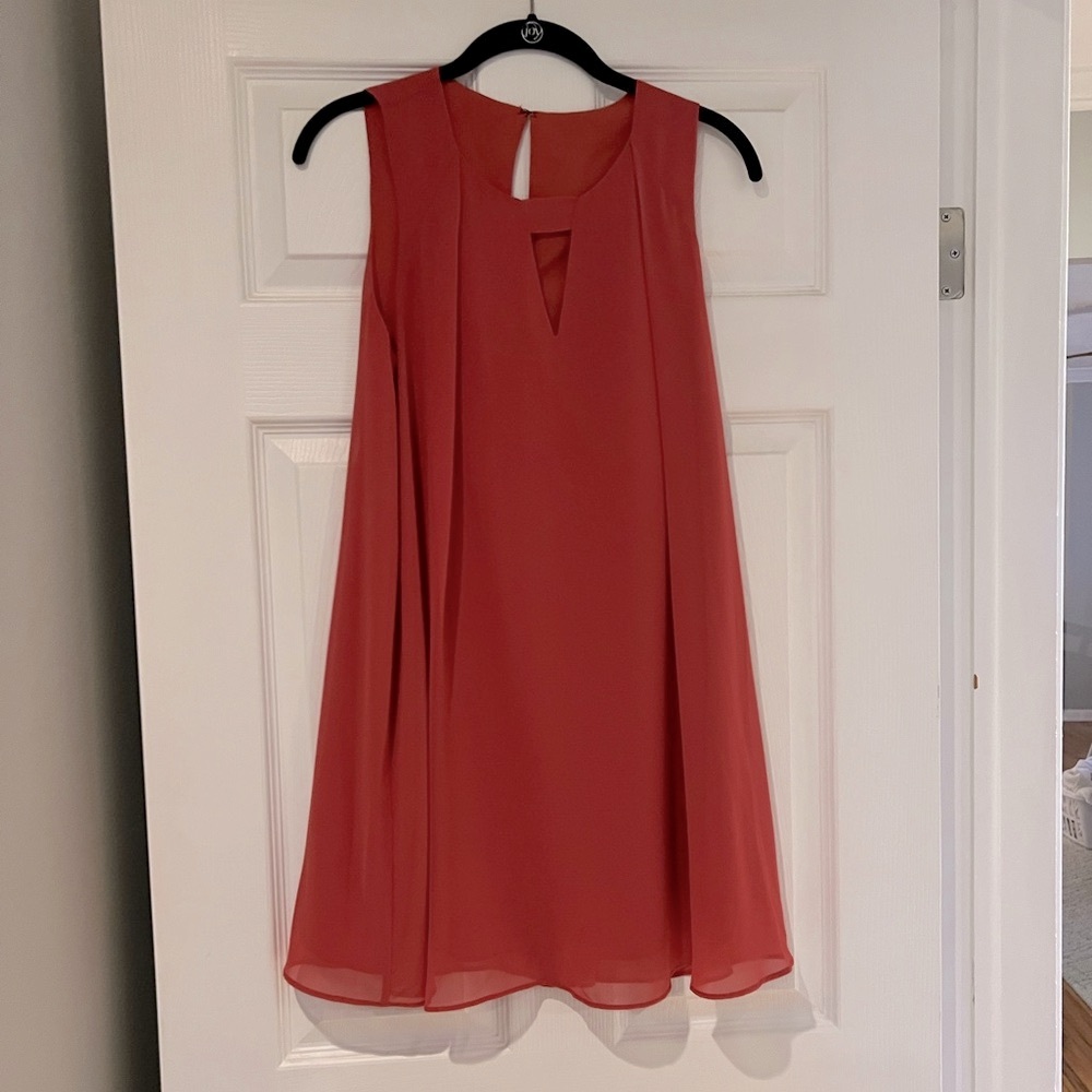 Salmon Red BCBG Dress